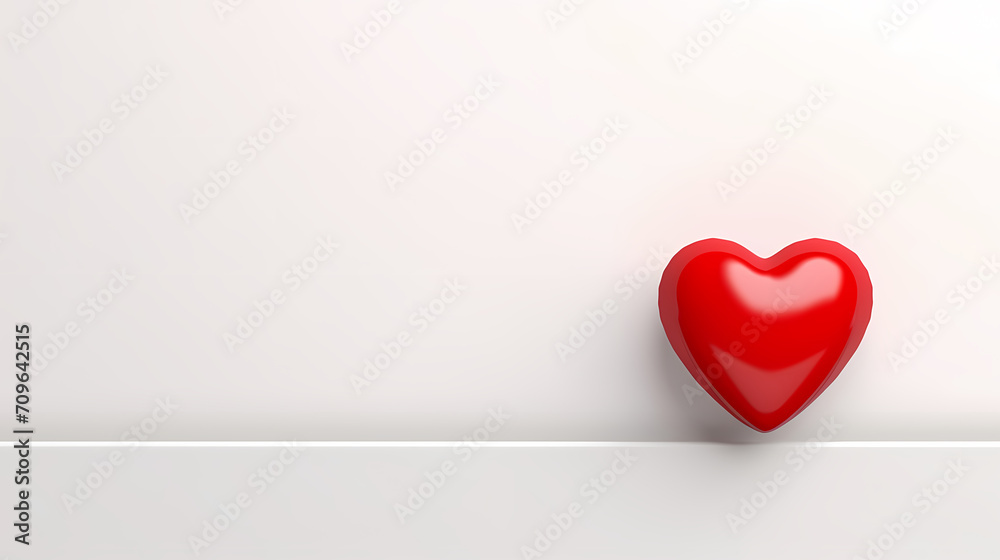 Valentine's Day, love and romance background, background with heart shapes