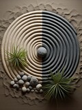 Tranquil Stones: Zen Gardens Wall Prints for Serene D�cor