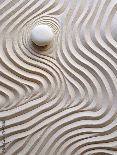 Tranquil Stones: Zen Gardens Wall Prints for a Serene Atmosphere