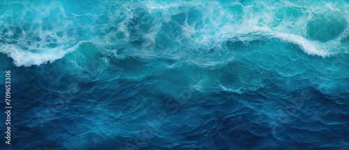 Turquoise ocean water background © Mik Saar