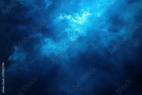 neon blue sky cloudy background © Martin