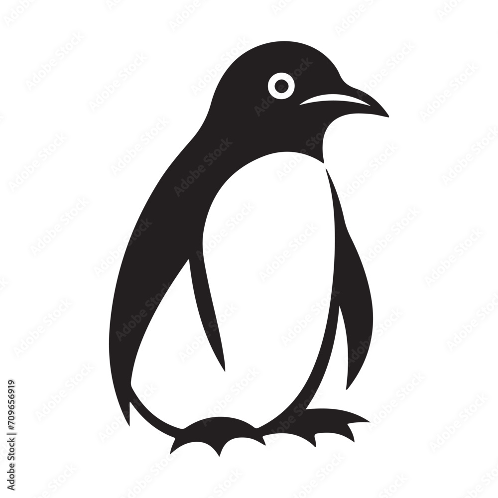 Fototapeta premium penguin icon