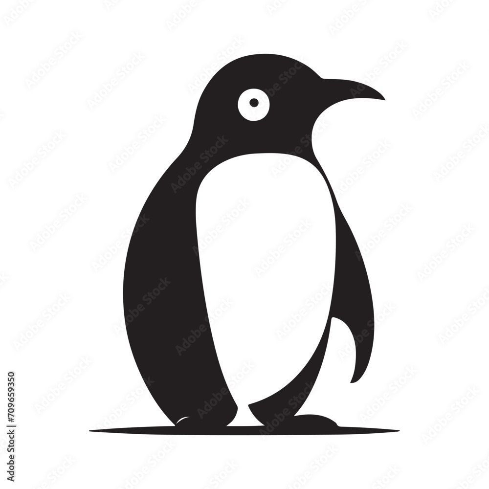 Fototapeta premium penguin icon