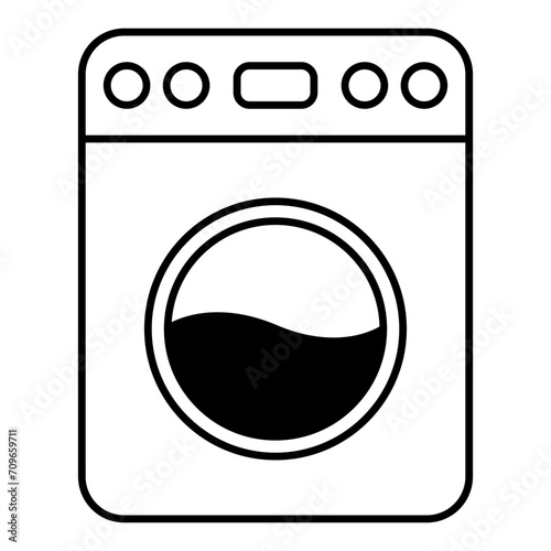 Icon automatic washing machine with dryer for washing dirty clothes