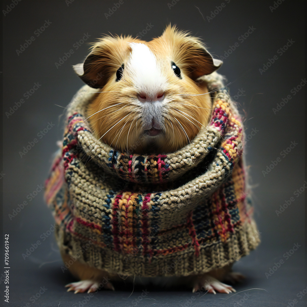 guinea pig in sweater guinea pig in sweater