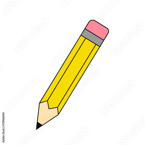 pencil and eraser