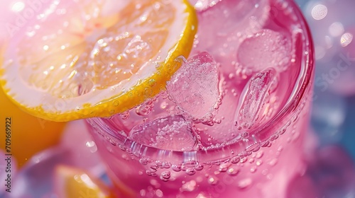 Close up of a glass of water with a slice of lemon. Perfect for refreshing and healthy lifestyle concepts