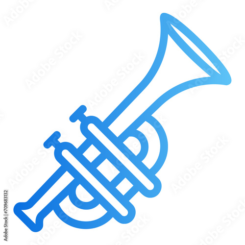pennants gradient icon