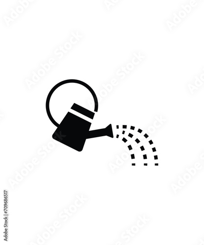 watering can icon, vector best flat icon.