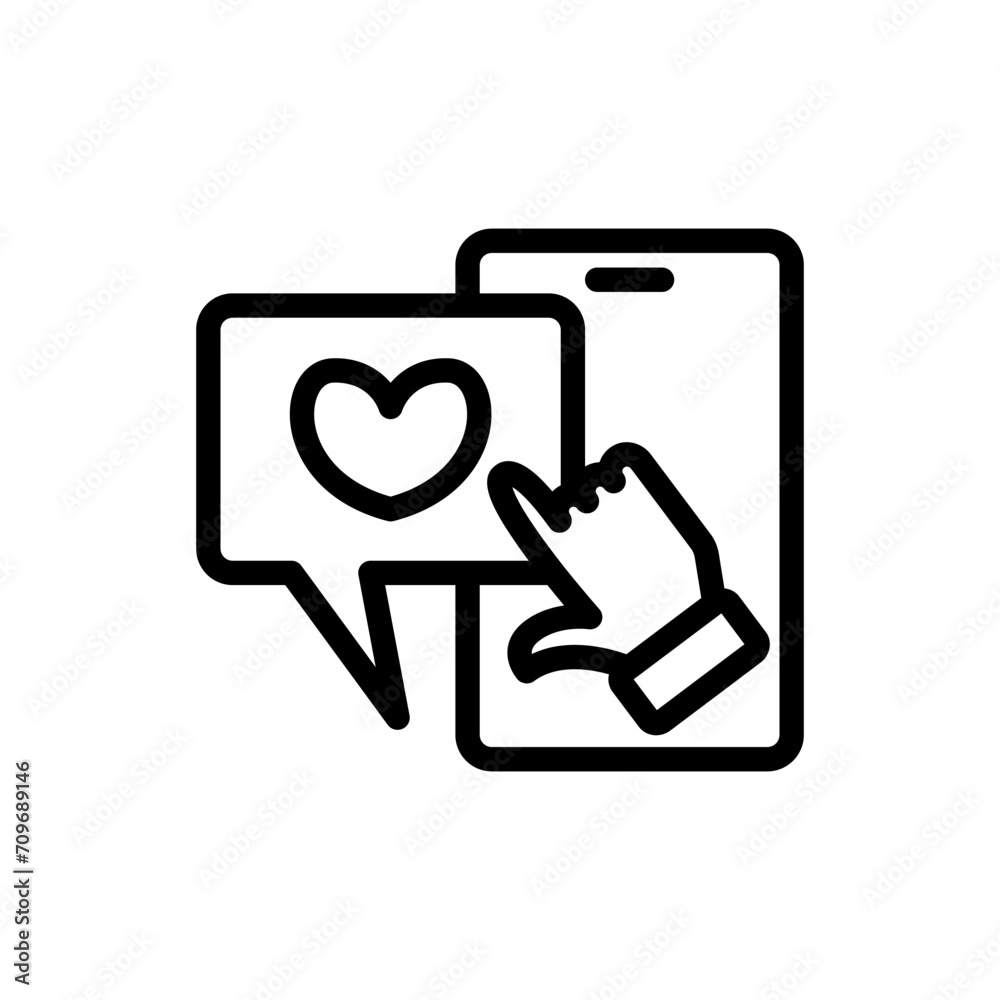 like comment icon or logo design isolated sign symbol vector illustration - high quality line style vector icon like comment icon or logo design isolated sign symbol vector illustration - high quality line style vector icon