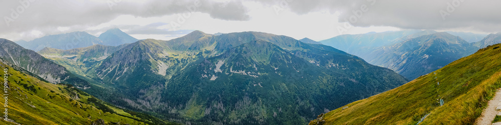 mountain view panorama landscape Poland Zakopane