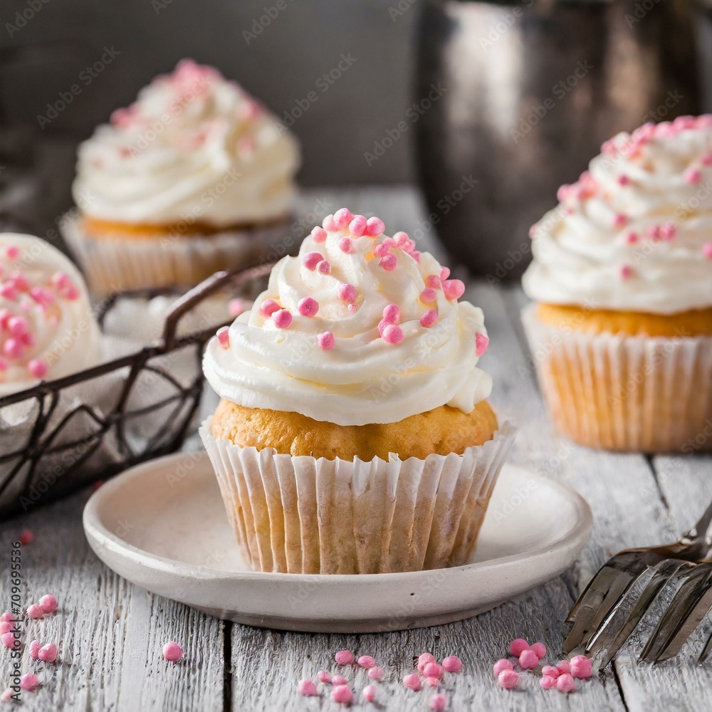 cupcakes with frosting