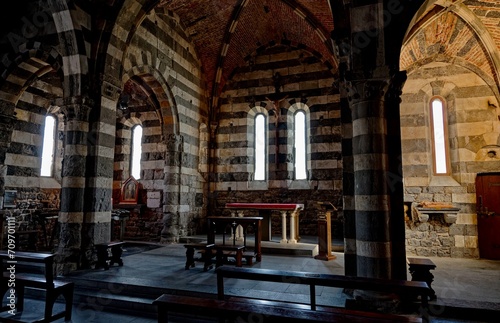 Eglise Saint Pierre , Porto Venere, Parc Naturel, Nationale , Régionale, Nord-Ouest, Italie photo