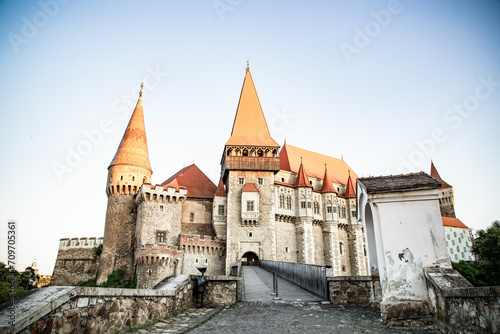 hunedoara Castle, also known a Corvin Castle or Hunyadi Castle, is a Gothic-Renaissance castle in Hunedoara, Romania. One of the largest castles in Europe.