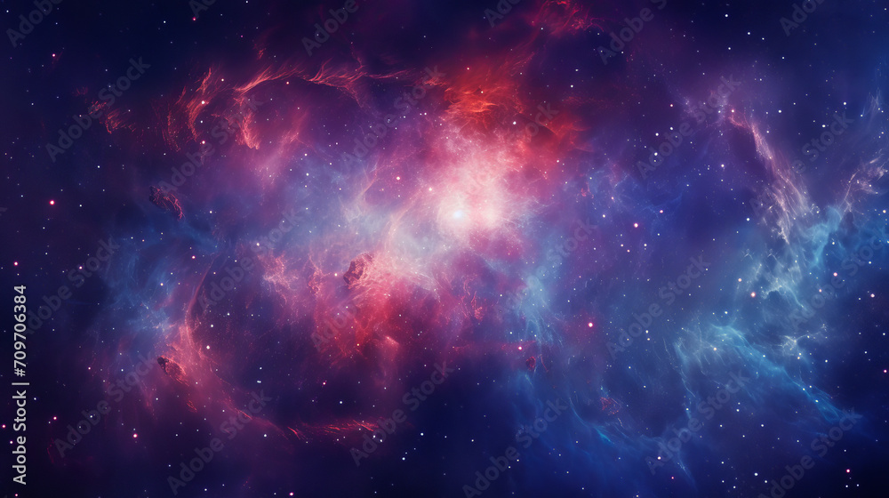 Abstract galaxy background