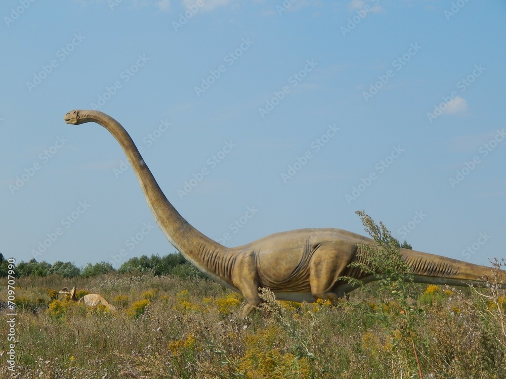 Fototapeta premium Парк динозавров