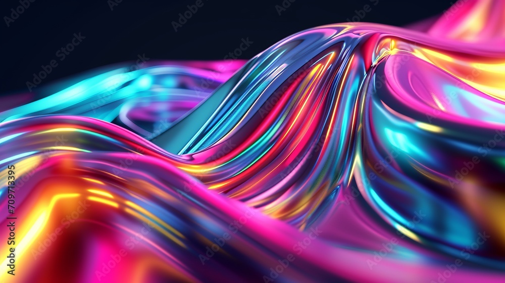 Luminous Landscape: Where Colors And Darkness Merge, Generative ai Luminous Landscape: Where Colors And Darkness Merge, Generative ai