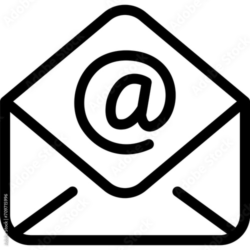 Message Sign. Mail Icon