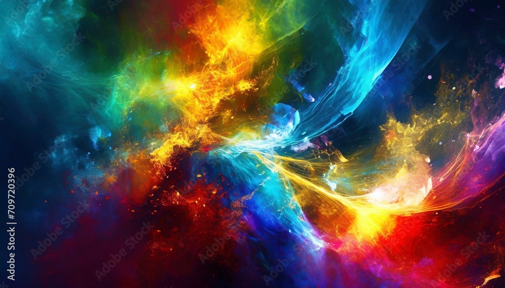 Fototapeta premium カラフルで抽象的な背景