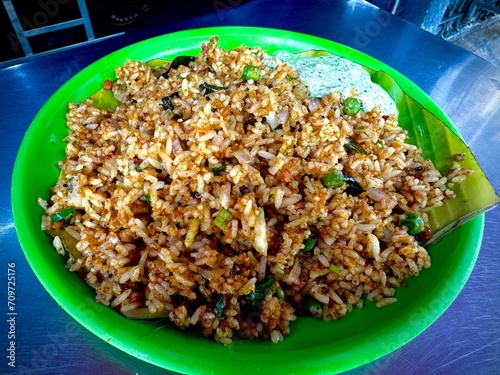 morning breakfast, pudi rice bath