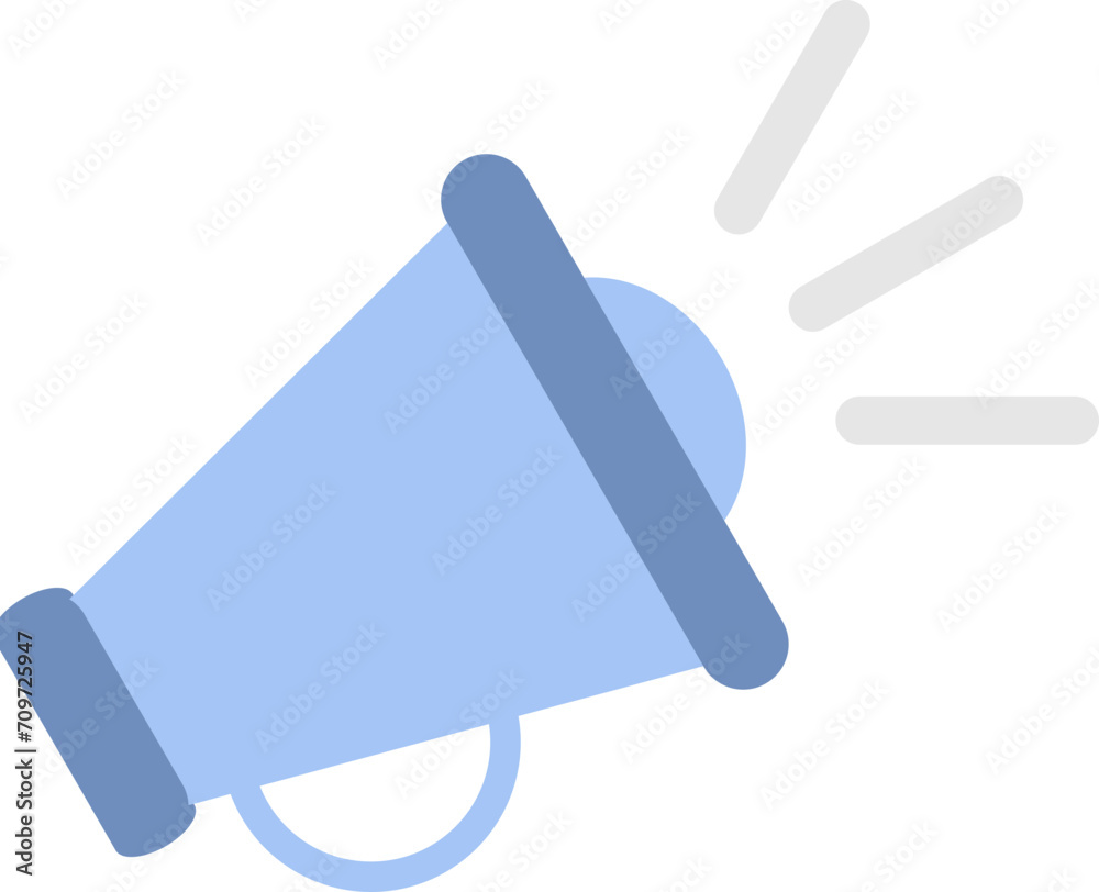 Megaphone Speaker Element Illustration Megaphone Speaker Element Illustration