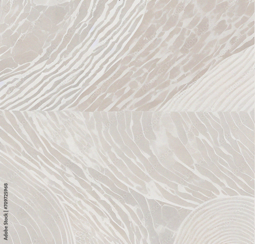 Fototapeta premium Stone mosaic background. White and beige stonewall. Rock texture with cracks. Close-up. Rough Stone surface. Nature backdrop with empty copy space. Minimalist design 