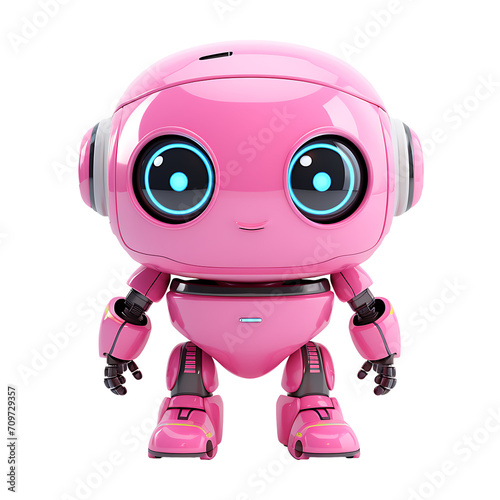 robot Realistic images on transparent background PNG, easy to use. © AI for You