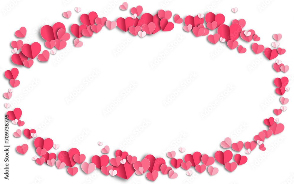 Illustration. Transparent PNG. Beautiful background with pink origami hearts, Valentine's day celebration concept. Template, place for inscription, postcard, brochure, website design. Illustration. Transparent PNG. Beautiful background with pink origami hearts, Valentine's day celebration concept. Template, place for inscription, postcard, brochure, website design.