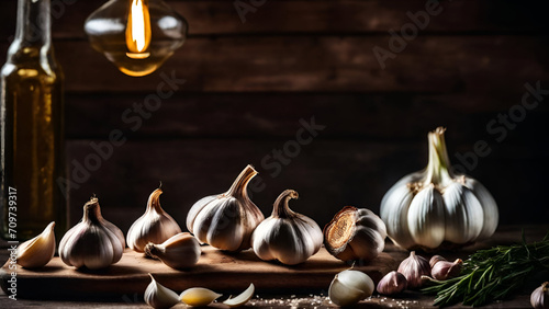  garlic best for health , garlic oil for heart patients  photo