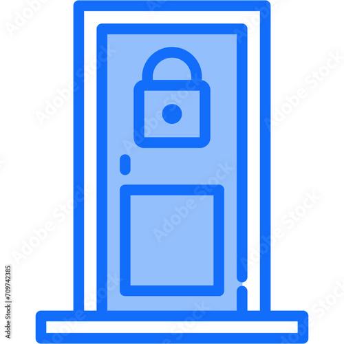 Locked Door Icon