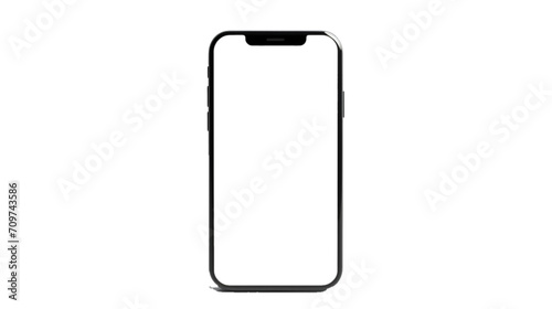  a transparent mockup phone, perfectly clipped on a pristine white background, capturing every nuance