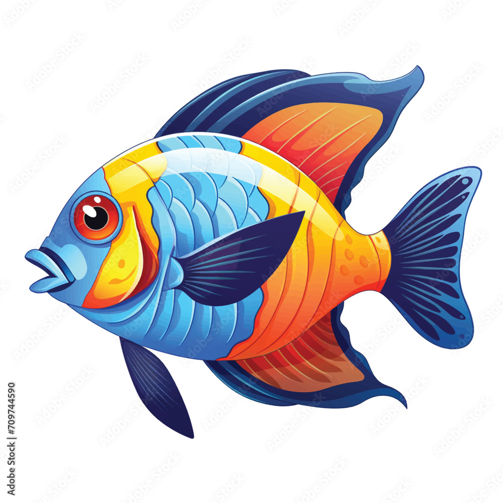 Largemouth bass vector orange fish red fish clip art travel koi vector art rare molly fish colors brown bristlenose pleco orange moor goldfish beautiful colorful fish cosmic blue shark