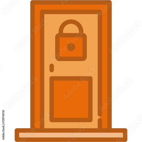 Locked Door Icon