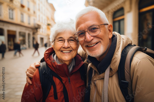 Adventurous Grandparents Cherishing Moments © Luba