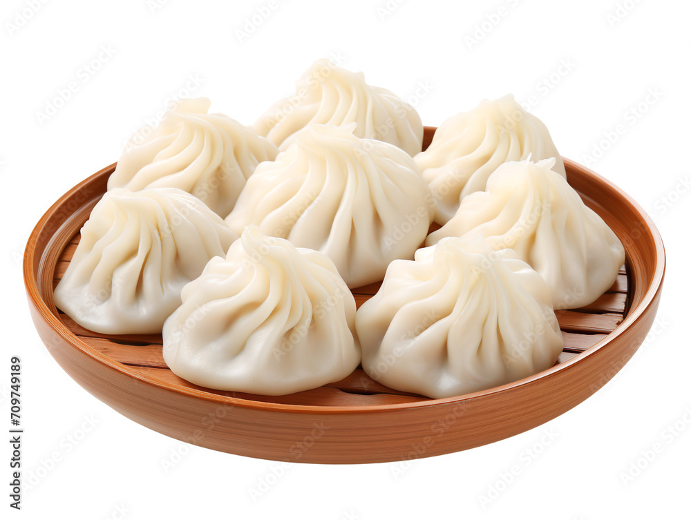 Dim Sum Dumplings, isolated on a transparent or white background Dim Sum Dumplings, isolated on a transparent or white background