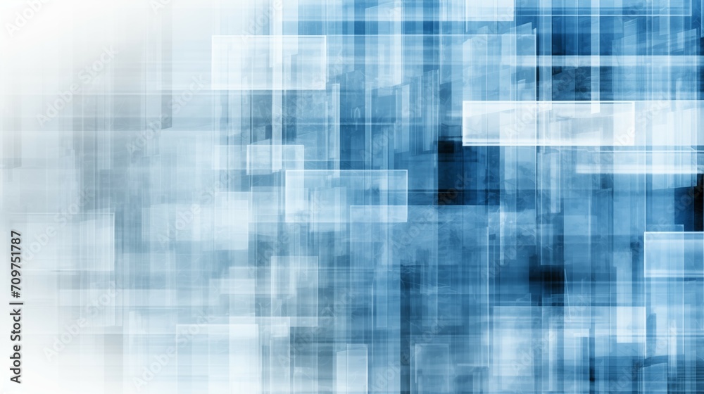 Abstract Blue Background with Squares Abstract Blue Background with Squares