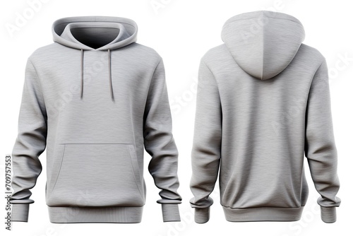 The photograph shows a white hoodie with a hood on a white background. The hoodie is made of soft and comfortable fabric that will keep you warm in cold weather.