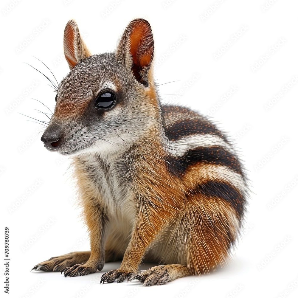 Fototapeta premium Numbat full body Isolated