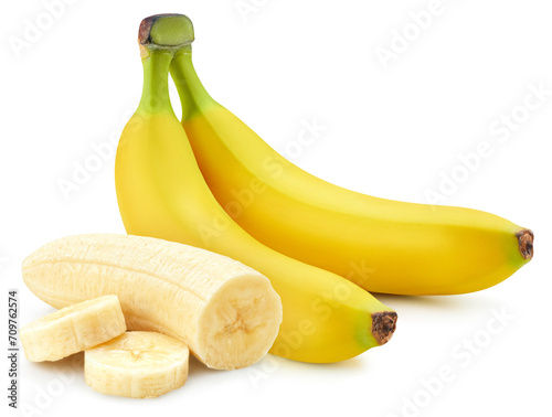 Banana isolated clipping path