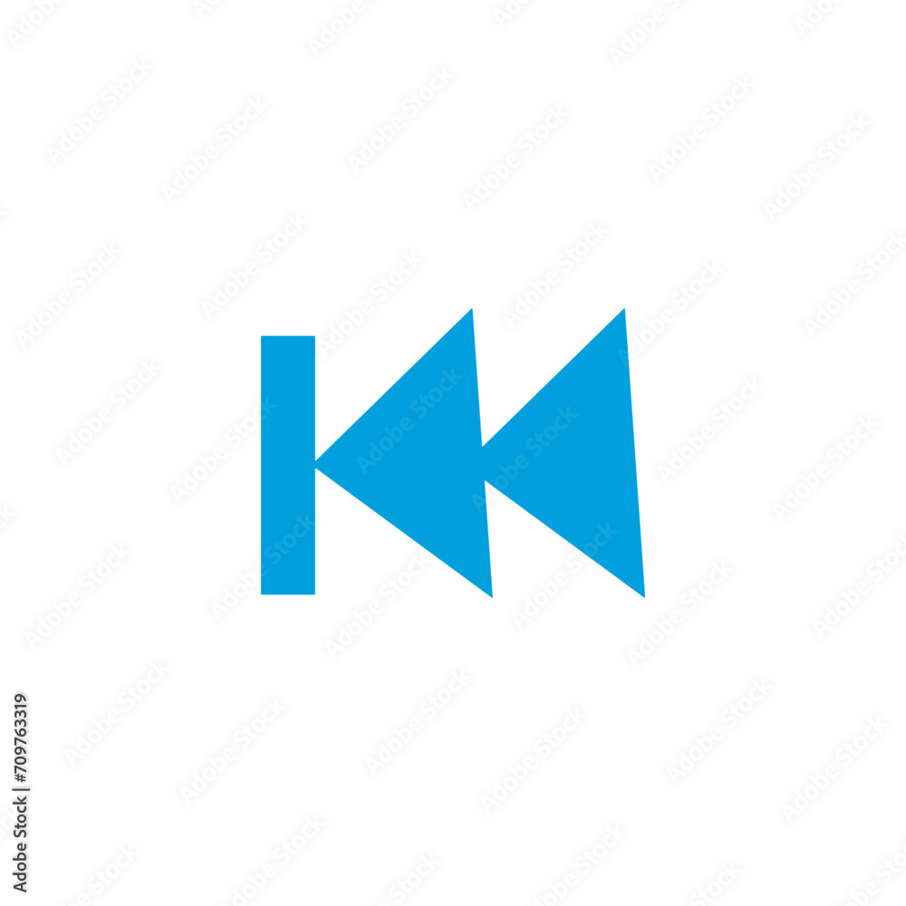 Rewind button icon Rewind button icon