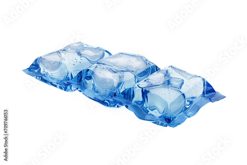 Ice Packs on White on a transparent background