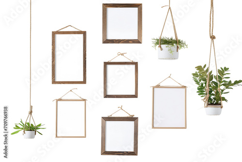 Picture Hanging Kit on White on a transparent background photo