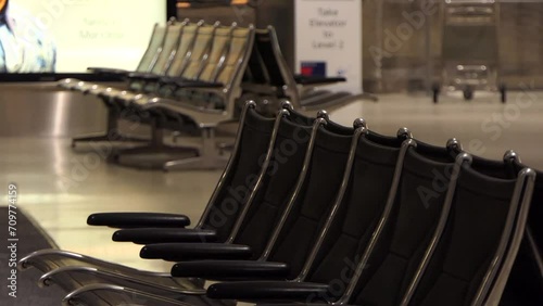 Wartebereich im Flughafen