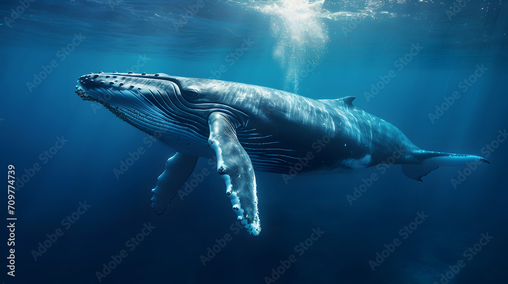 Fototapeta premium Whale