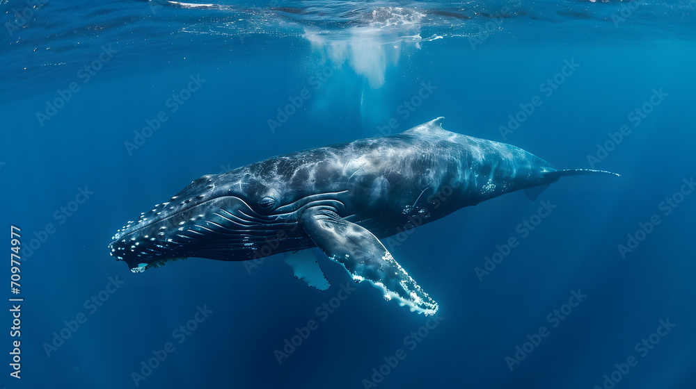 Fototapeta premium Whale
