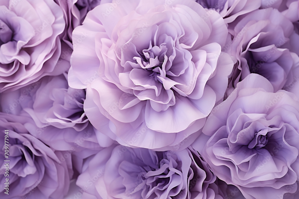 Elegant Light Purple Lisianthus Flower Background Elegant Light Purple Lisianthus Flower Background