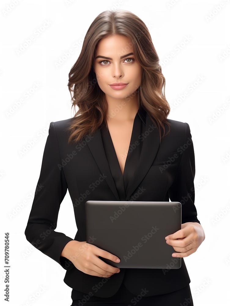 Female Lawyer, Business Suit, AI Generated