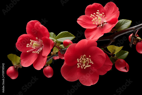 Double Take Scarlet Flowering Quince