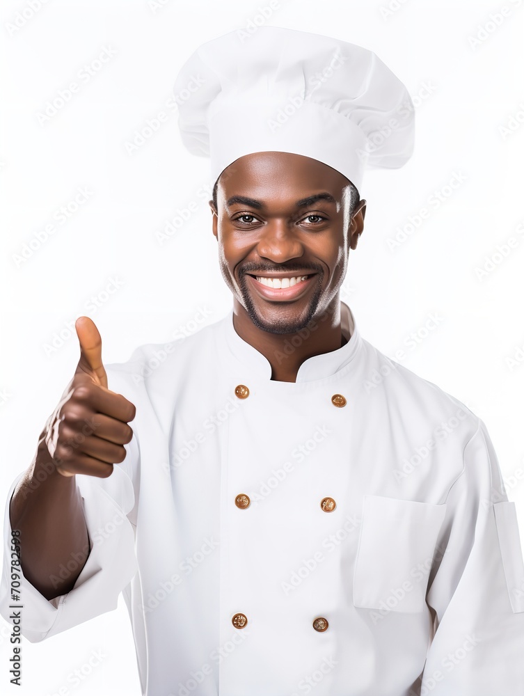 Male Chef Cooking in Kitchen, AI Generated Male Chef Cooking in Kitchen, AI Generated