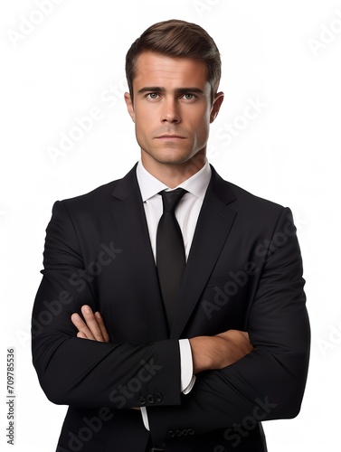 Male Lawyer in Suit, Professional, AI Generated